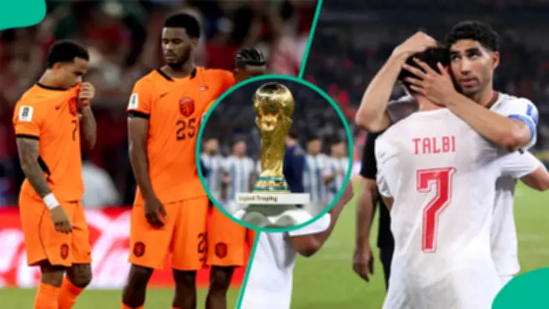 Morocco Netherlands Penalty Shootout Sets Unwanted World Cup Record