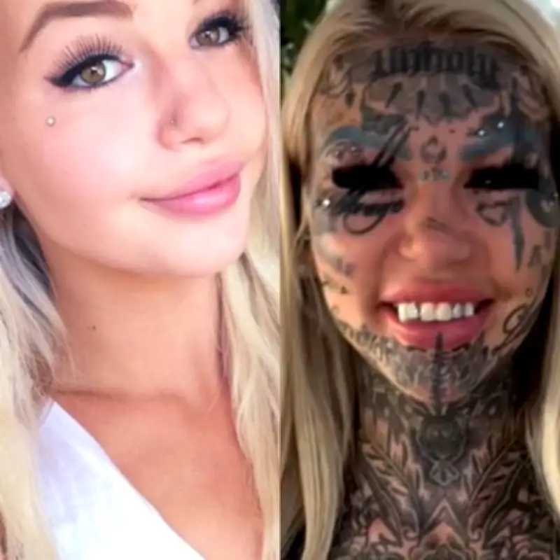 Most Tattooed Woman Amber Luke Flies to Spain for Illegal Body Mods