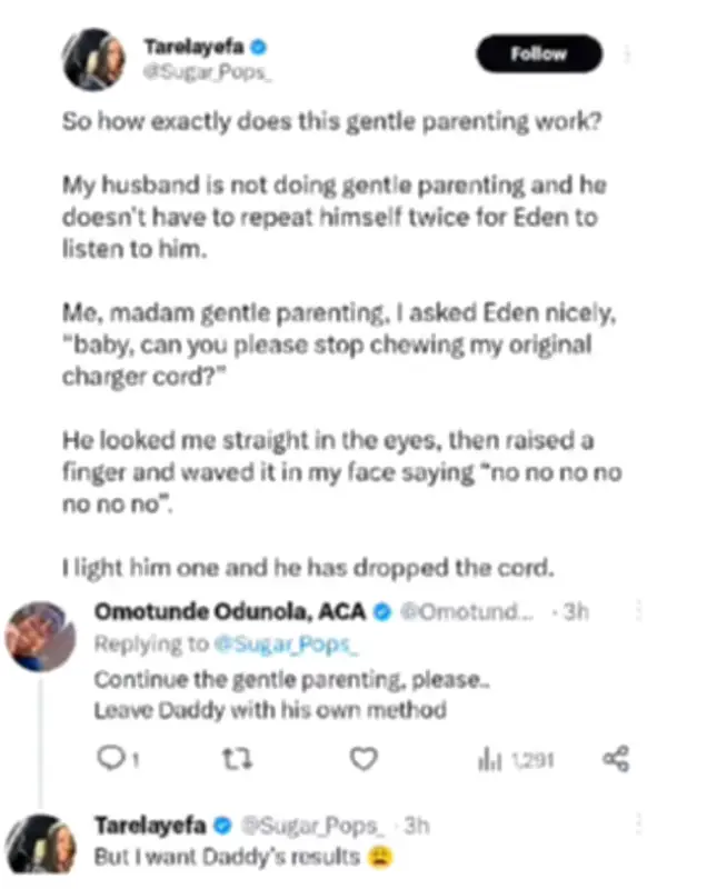 Mum Jokes About Gentle Parenting Struggles After Son Tells Her 'No No No'