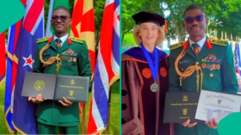 Nigerian Army Officer Wins Top US War College Award in Historic First