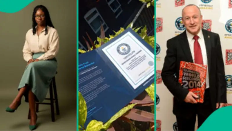 Nigerian Doctor Receives Guinness World Records Certificate from President Alistair Richards