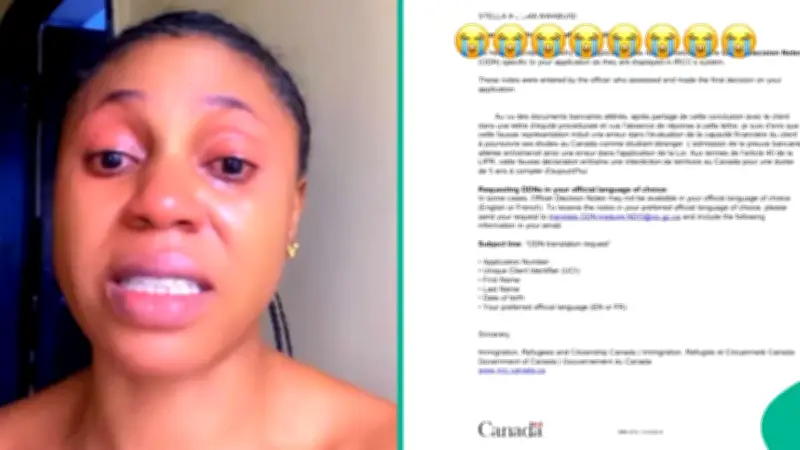 Nigerian Lady Cries Over 5-Year Canada Ban After N18 Million Scam