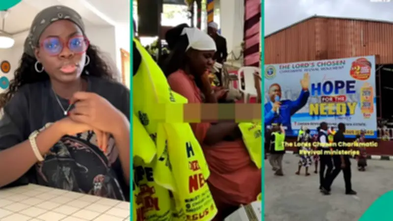 Nigerian Lady Visits Lord's Chosen Church, Reveals Cost of Viral Apron