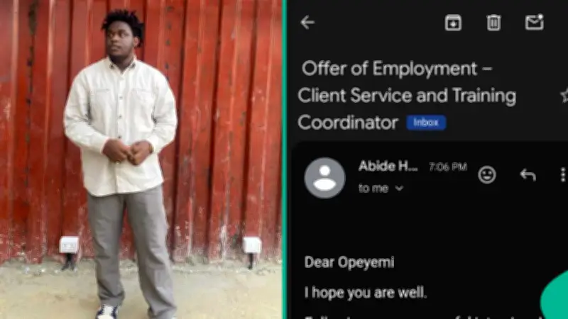 Nigerian Man Bags International Job, Displays Appointment Letter Online