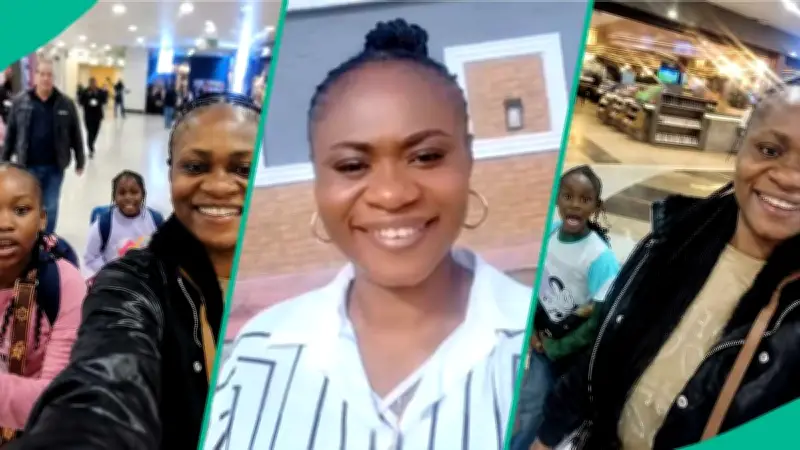 Nigerian Mother Escapes Xenophobia in South Africa, Returns Home with Kids