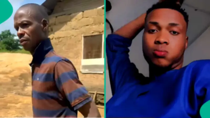 Nigerian Son Gifts Father New Phone, Dad Bursts into Emotional Prayer