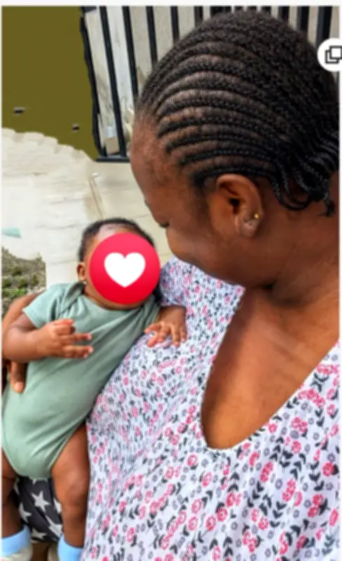 Nigerian Woman Shows Scar on Ear from Ex-Husband's Threat