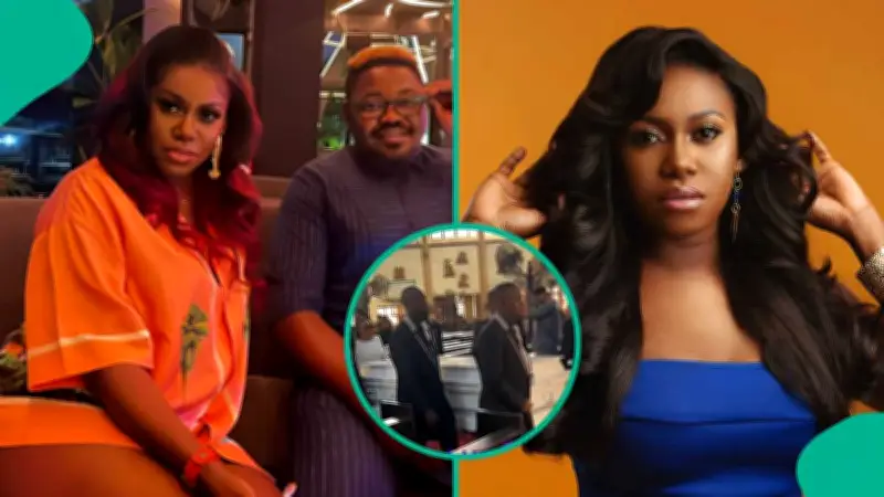 Niniola Mourns Husband at Final Burial Ceremony in Heartbreaking Video