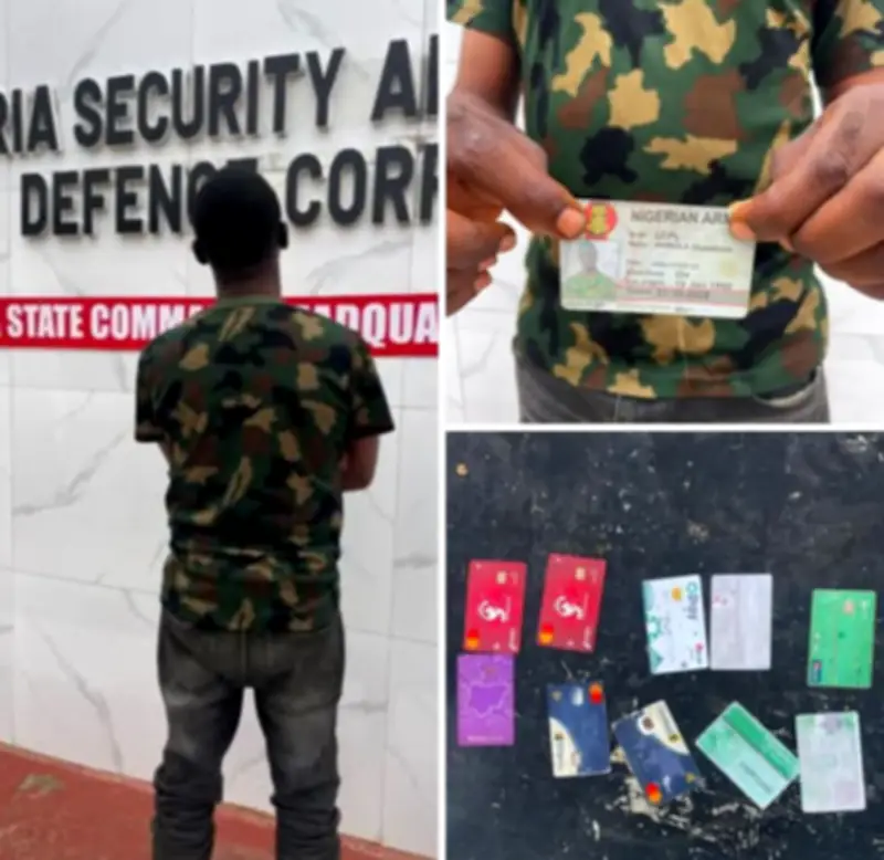 NSCDC Arrests Fake Soldier for PoS Fraud in Kwara State