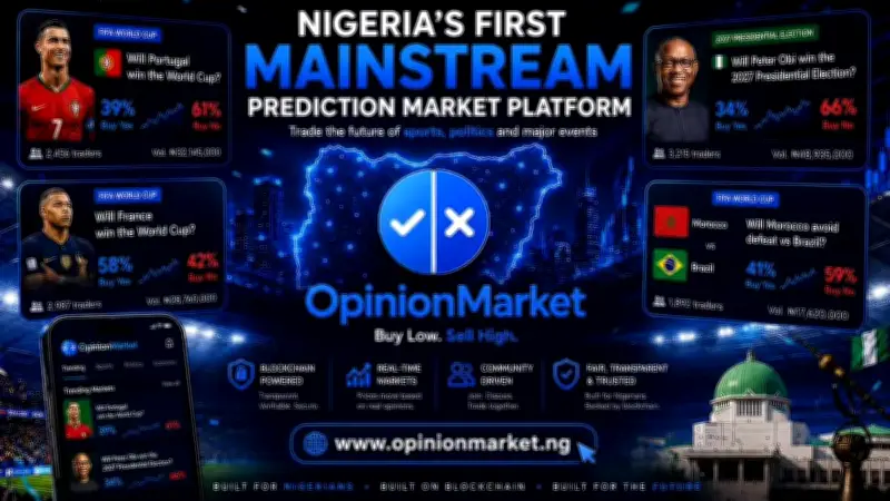 OpinionMarket Launches Nigeria's First Mainstream Prediction Market Platform