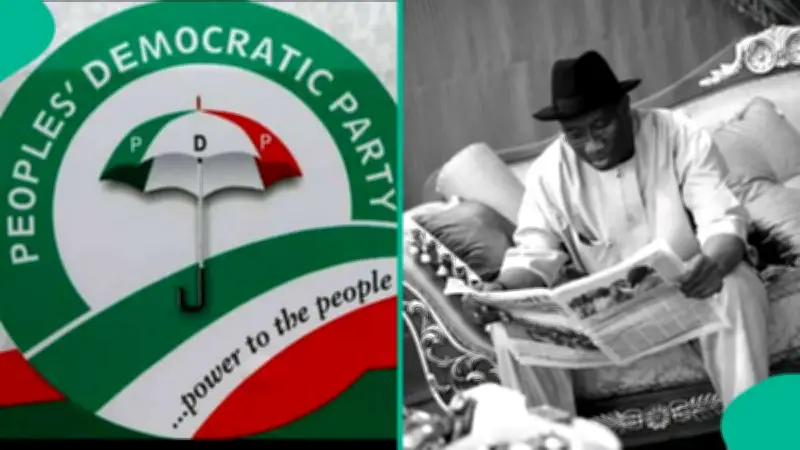 PDP Chieftain Dismisses Claims of Jonathan's Reluctance for 2027 Race