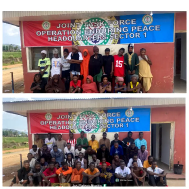 Plateau Joint Security Raid Nabs 59 Suspected Drug Peddlers