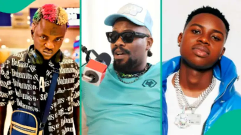 Portable Fires Back at YCee Over 'Olodo Uprising' Remarks, Defends Peller