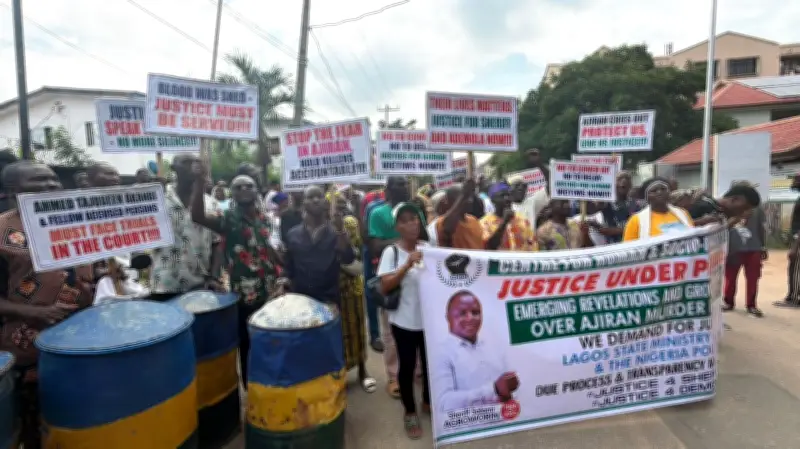 Protesters Allege Attempt to Frustrate Ajiran Murder Case in Lagos