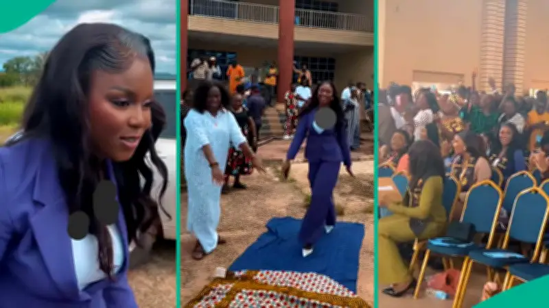 Proud Mum Lays Wrapper on Floor to Celebrate Daughter's Doctor Induction