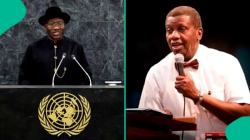 RCCG Clarifies Pastor Adeboye Did Not Protest Against Jonathan's Government
