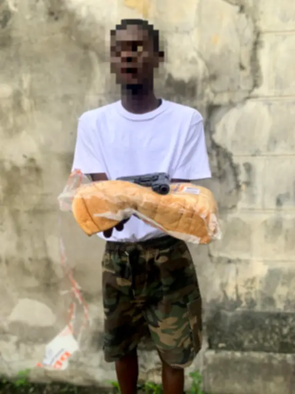 Rivers Police Arrest Man with Gun Hidden in Loaf of Bread