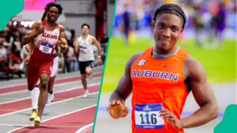 Samuel Ogazi runs historic 43.38s, Kanyinsola Ajayi wins NCAA 100m