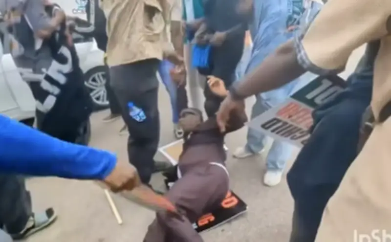 Sowore Unconscious After Police Fire Teargas at June 12 Protest in Abuja