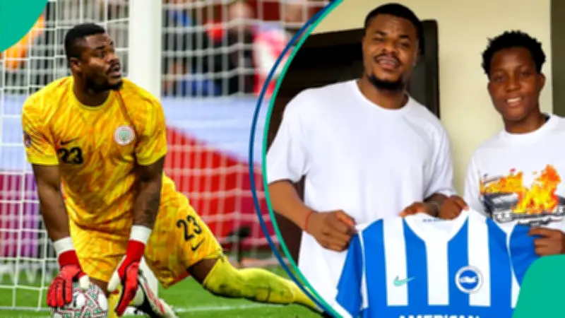 Stanley Nwabali to Brighton? Nnadozie Teases Premier League Move
