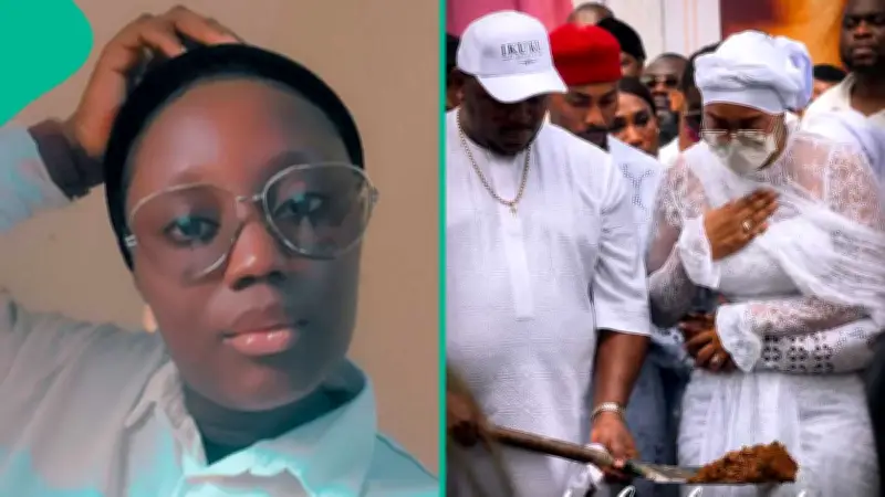 Teacher Highlights Two Touching Acts by Alexx Ekubo's Widow at His Burial