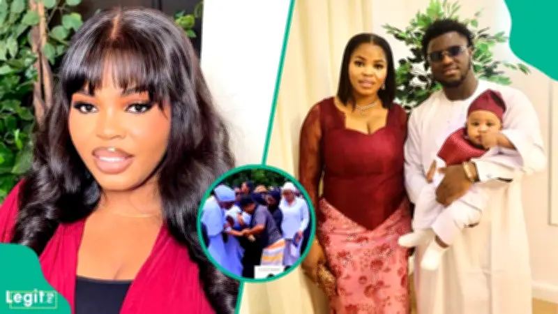 Tears as TikTok Star Monique Pearls Buried, Husband and Son Say Goodbye