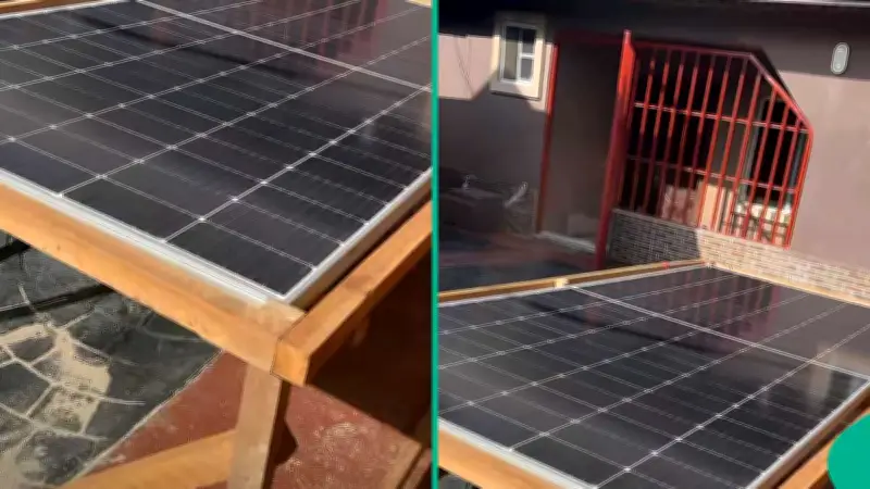 Tenant Installs Solar Panels on Ground Frame After Landlord Denies Roof Permission