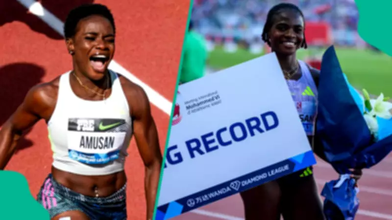 Tobi Amusan Sets New Diamond League Record in Rabat Victory