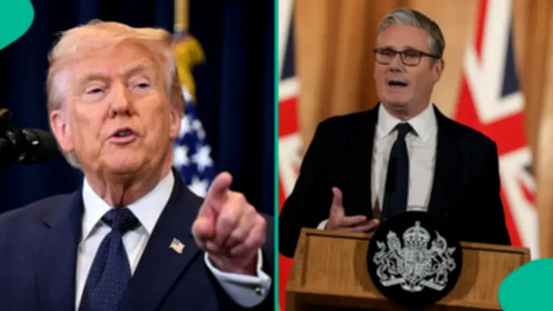 Trump Says UK PM Starmer Will Resign Over Immigration and Energy Failures