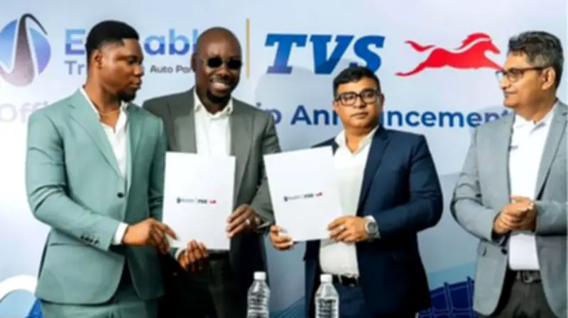 TVS Motor Expands Nigeria Operations Through New Distribution Partnership