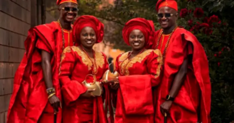Twin Brothers Marry Twin Sisters in Oyo State Double Wedding