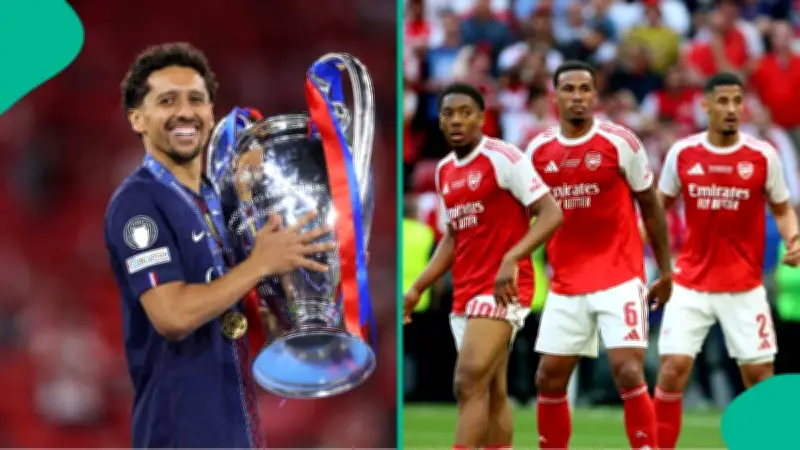 UCL Winner Marquinhos Names Arsenal Star Best Defender Ahead of 2026 World Cup