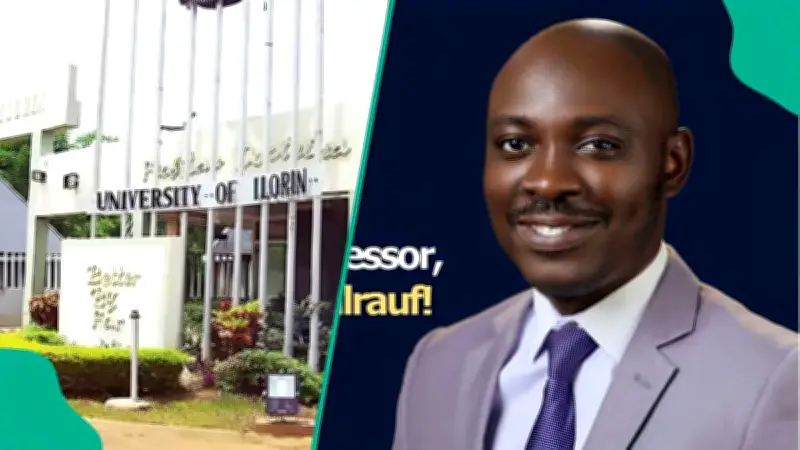 UNILORIN Names 38-Year-Old Lukman Abdulrauf Youngest Professor