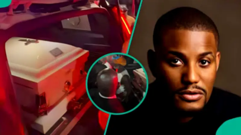 Video of Alexx Ekubo's Coffin Sparks Suspicion Among Netizens