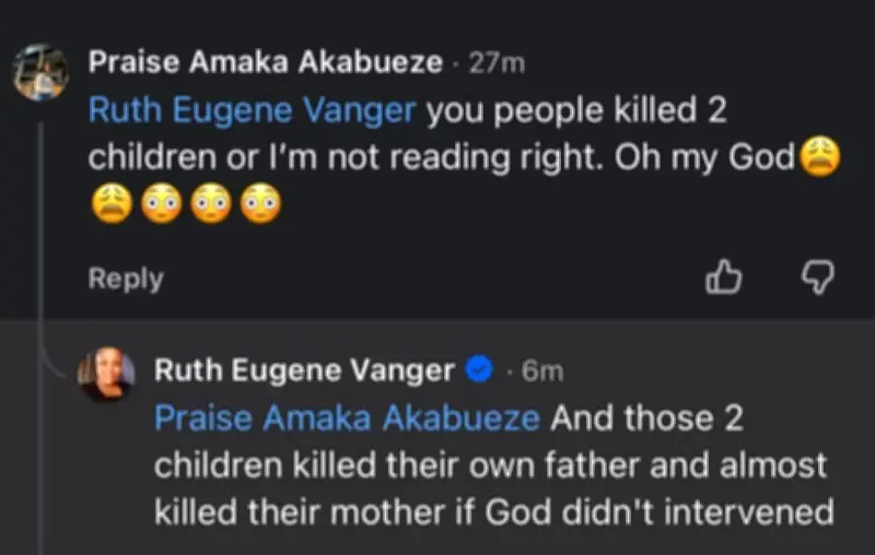 Woman Defends Killing of Sister's Children Over Religious Prophecies