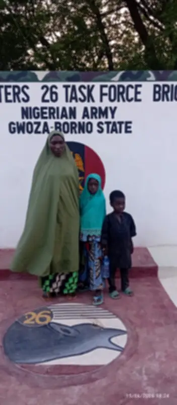 Woman, two children escape Sambisa Forest terrorist captivity