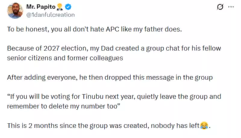 X User Reveals Father's Strict Warning to Friends Ahead of 2027 Election
