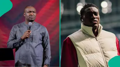 Apostle Joshua Selman Spots Taiwo Awoniyi in Church, Fans React