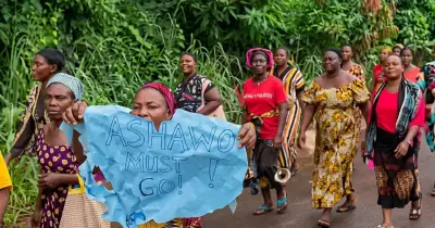 Enugu Women Protest Against Sex Workers, Accuse Them of Snatching Husbands
