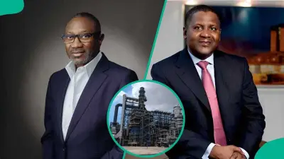 Femi Otedola Visits Aliko Dangote in Monaco, Calls Him '$200 Billion Man in the Waiting'