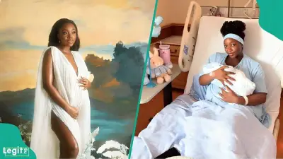 Ini Dima-Okojie Welcomes First Child, Celebrates Birthday as New Mum