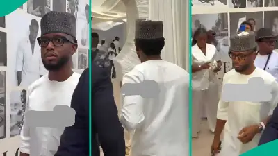 Men Not Greeting Chike Anymore at Alexx Ekubo's Service of Songs