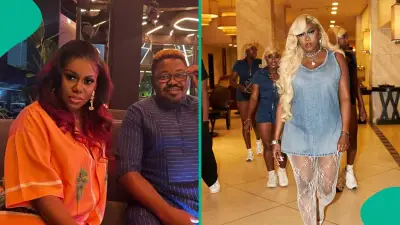 Niniola Breaks Down at Late Husband's Service, Reveals His Promise to Make Her a Superstar