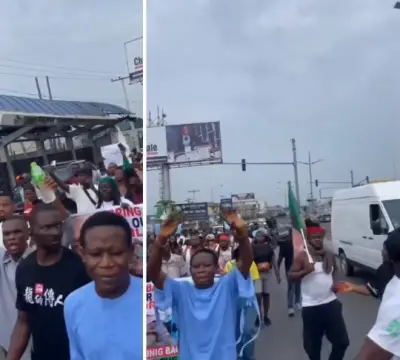 Port Harcourt Youths Protest Kidnap of Oyo Students, Demand Action