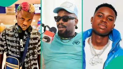 Portable Fires Back at YCee Over 'Olodo Uprising' Remarks, Defends Peller