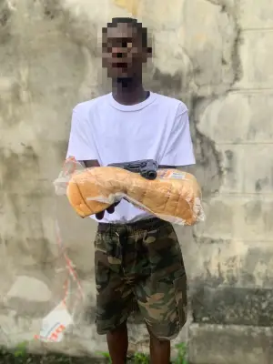 Rivers Police Arrest Man with Gun Hidden in Loaf of Bread