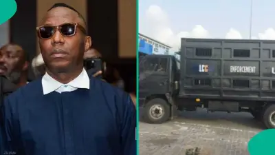 Sowore Refuses to Enter Black Maria After Court Orders Detention, Video Emerges