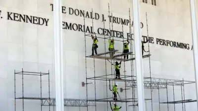 Trump's Name Removed from Washington Arts Centre After Court Ruling