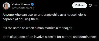Twitter User: Underage House Helps Face Abuse Risk