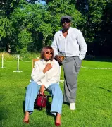 Bovi Celebrates Himself and Wife on Fathers' Day